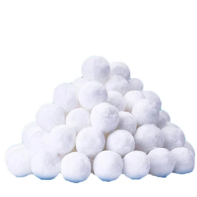 Pool Filter Balls Eco-Friendly Fiber Filter Media For Swimming Pool Sand Filters