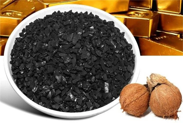 8x30 Mesh Granular Coconut Shell Activated Carbon Used In The Gold Recovery