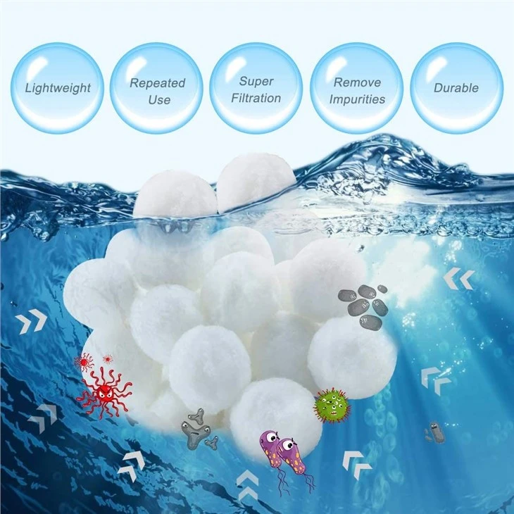 Fiber Ball Filter Material For Swimming Pool