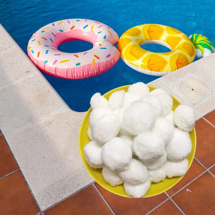 Bola de filtro de fibra de poliéster para piscina