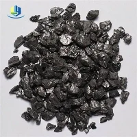 China Precio a granel Tratamiento de agua Medios filtrantes Antracita Carbón Gránulo Antracita calcinada