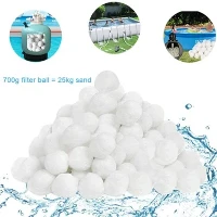 Bola de filtro de fibra de 700 g para piscina