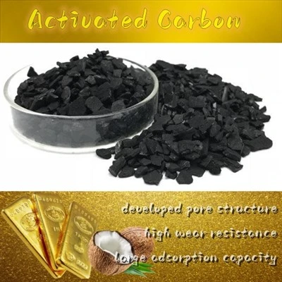 La cáscara de coco de la malla 8X12 activó el carbón para la extracción del oro Jacobi Gold Activated Carbon