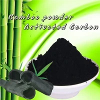 Carbón activado en polvo a base de bambú para la desodorización de sacarosa o decoloración de tintes, tratamiento de aguas y gases residuales