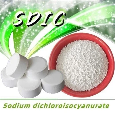 Tambores multifunción de alta calidad CAS 2893-78-9 25Kg, 60 por ciento de pureza en polvo, dicloroisocianurato de sodio SDIC