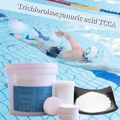 Tableta vendedora caliente del cloro de la tableta del ácido tricloroisocianúrico TCCA 90 de los productos químicos de la piscina