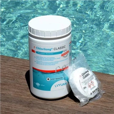 Desinfectante premium para agua de piscina en tabletas de cloro Swim Safe