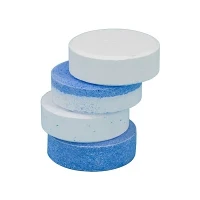 Tabletas blancas del cloro de la piscina del polvo TCCA 90 del blanqueador de las sustancias químicas del tratamiento de aguas