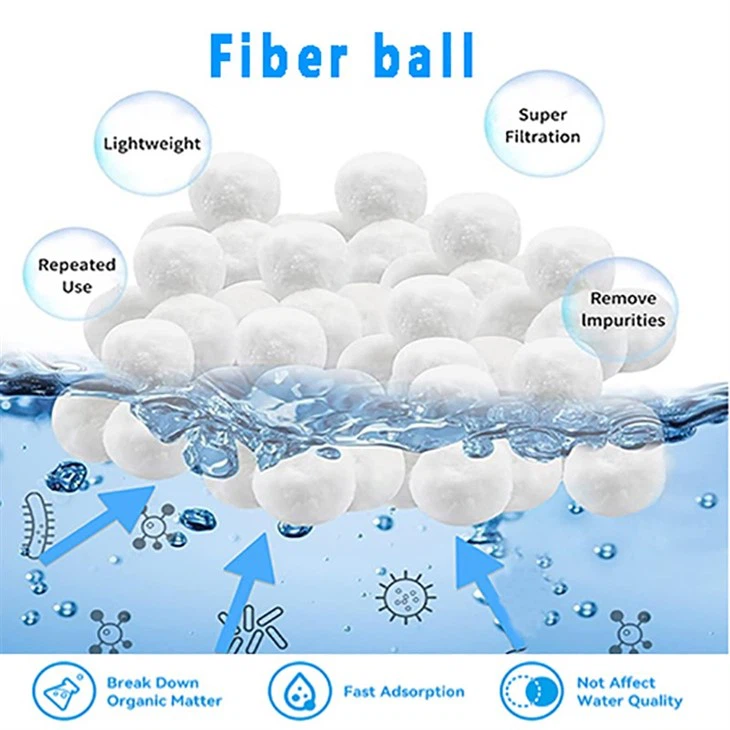 ¿Cómo limpiar las bolas filtrantes de la piscina?