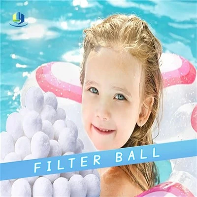 Bolas de filtro de los medios filtrantes 700g de la piscina para el sistema de filtro de arena