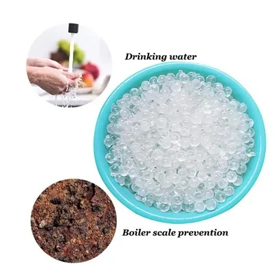 Material de filtro de agua a precio de fábrica, 10 mm, bola de fósforo y silicio granular, inhibidor de incrustaciones