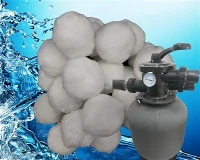 Bolas de filtro de piscina para piscina elevada, bolas de filtro de arena ecológicas reutilizables en lugar de arena