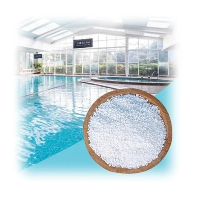 Dicloroisocianurato de sodio dihidrato Cloro granulado 56% 60% 8-30 mesh Productos químicos para el tratamiento del agua